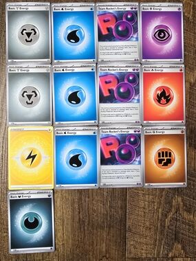 Pokémon Special Energy Card Lot - 14 Card Bundle